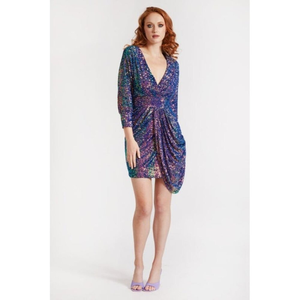 ONE 33 SOCIAL The Scarlett Sequin Cocktail Dress Size 0 XS - New with Tags